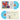 Bluefinger Vinyl Marble Blue Colour Disc